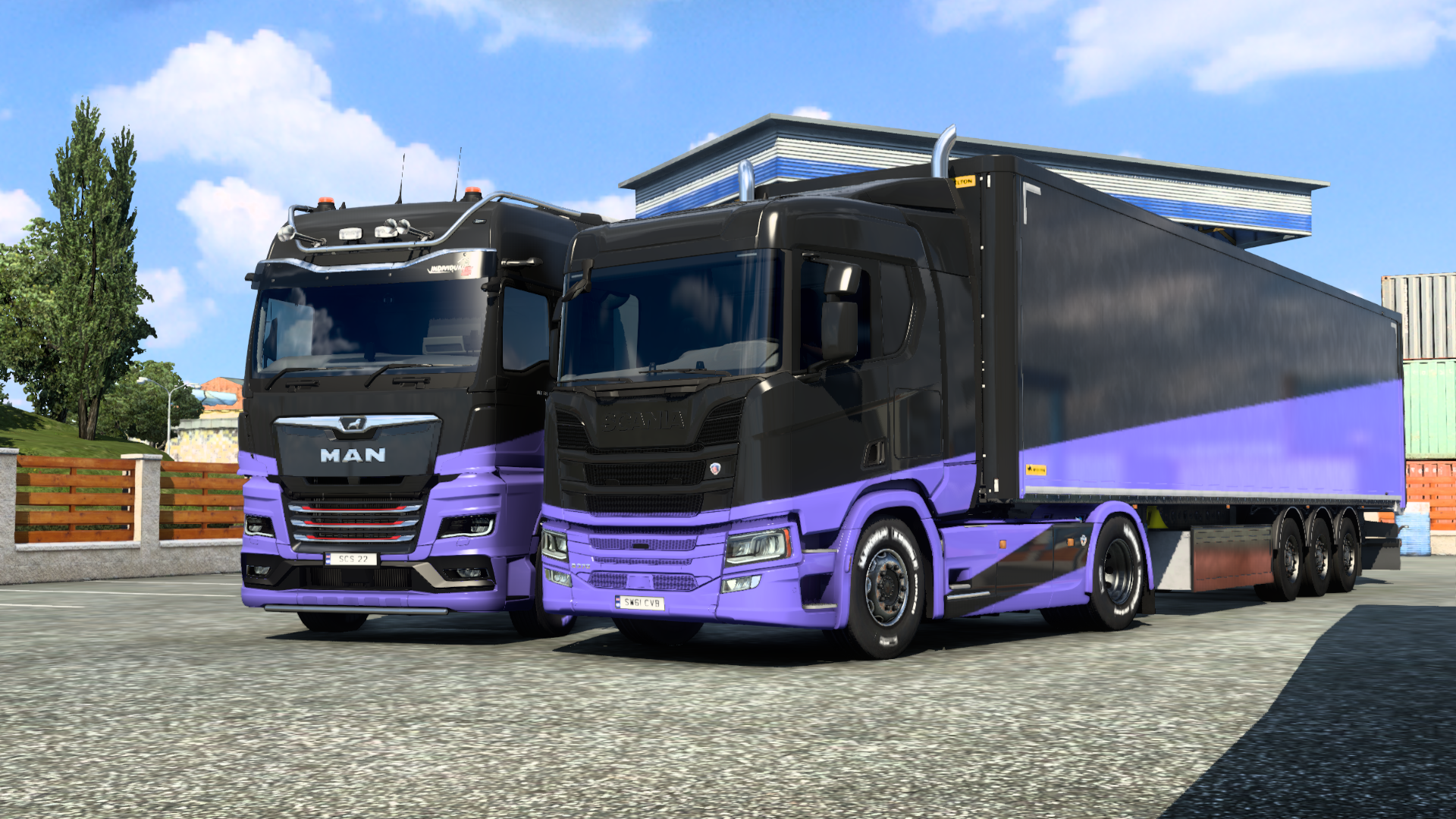 Cute Euro Truck Simulator screenshot!